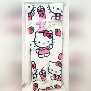 Hello Kitty Strawberry Blanket